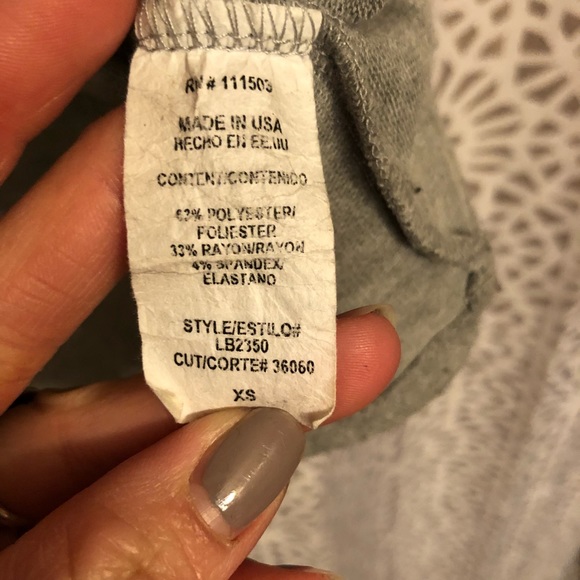 June & Hudson Gray Knot Short Sleeve T Shirt - Picture 4 of 6